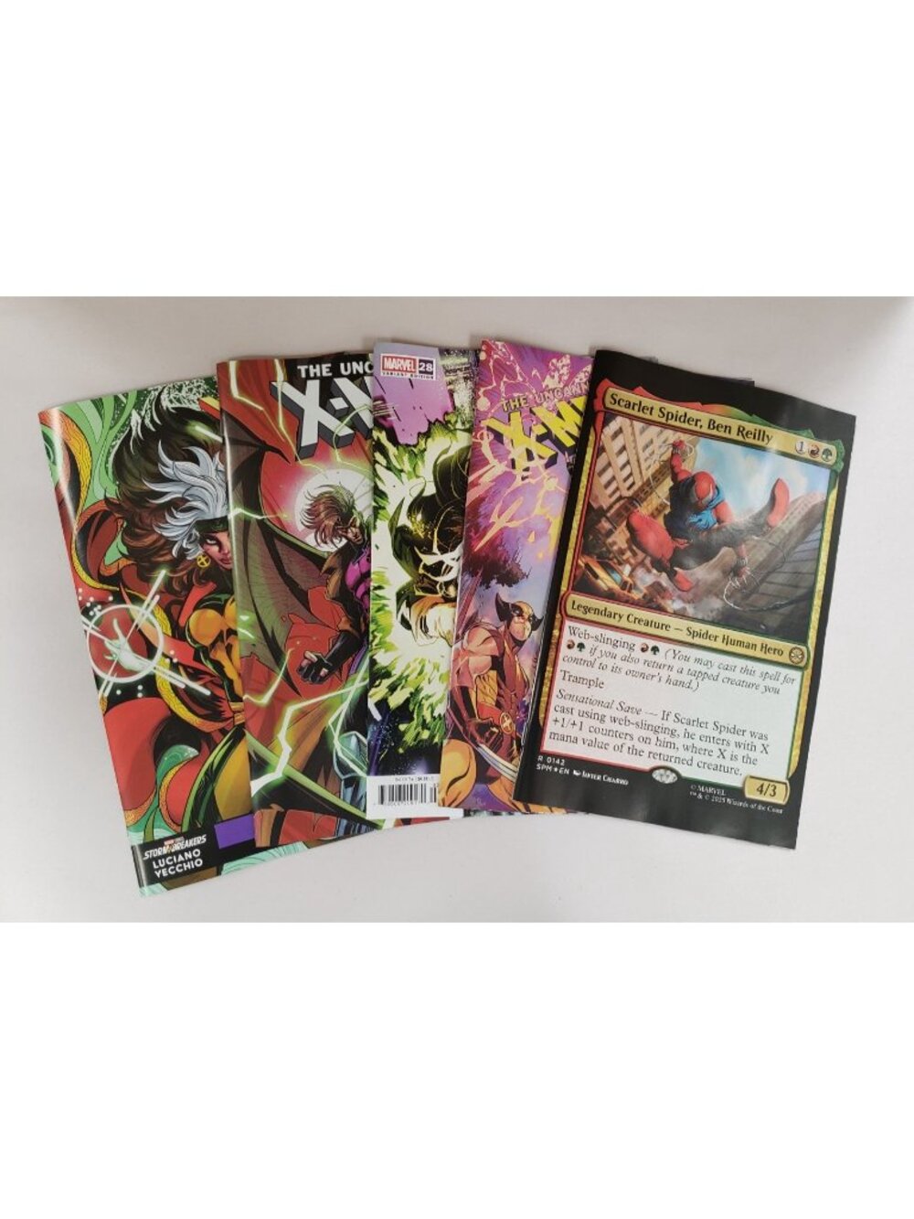 Uncanny X-Men #28 Variant Set of 5 Charro MTG Rogue Medina Vecchio Simone VF NM - Picture 3 of 8